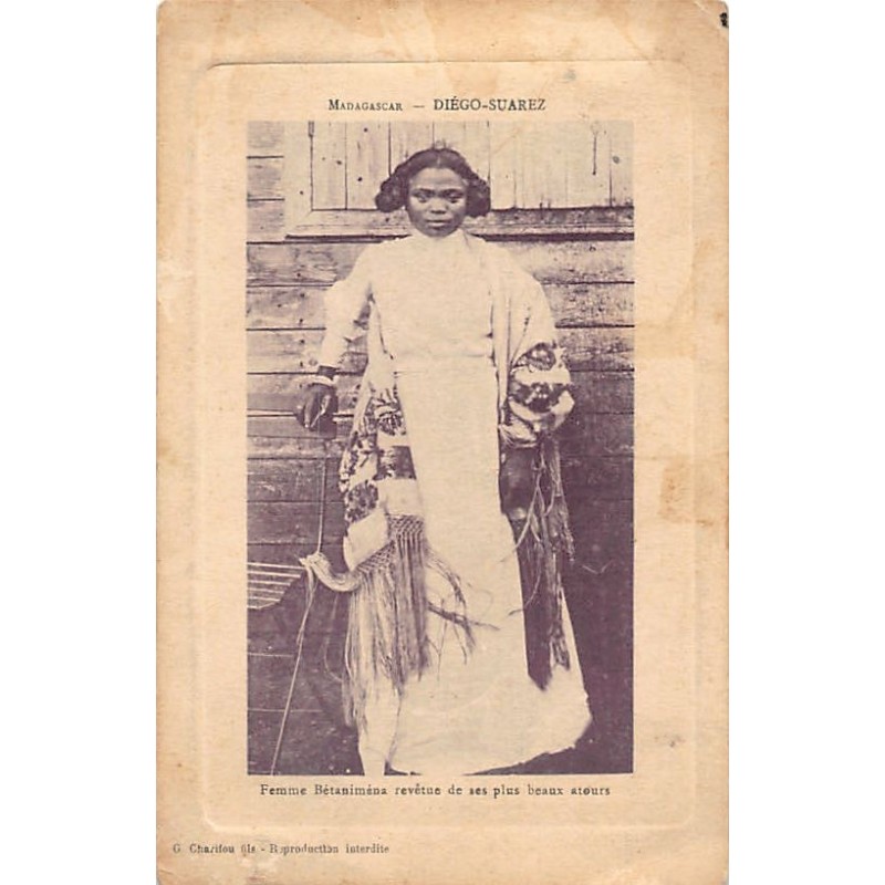 Rare collectable postcards of Madagascar. Vintage Postcards of Madagascar