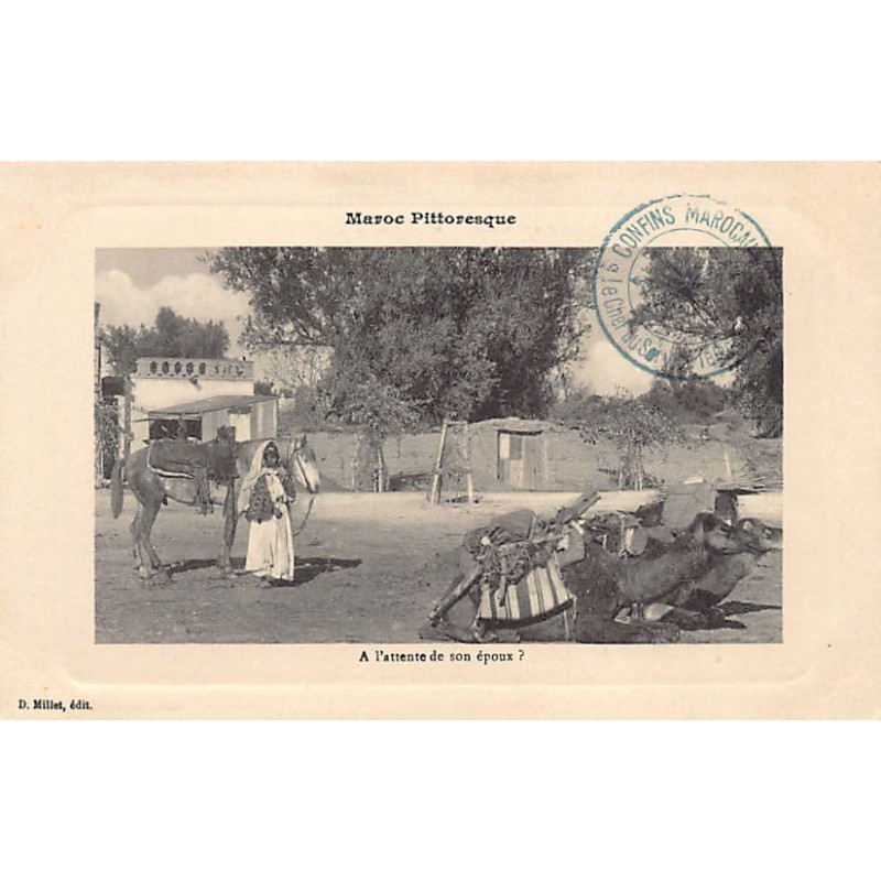 Rare collectable postcards of Morocco. Vintage Postcards of Morocco