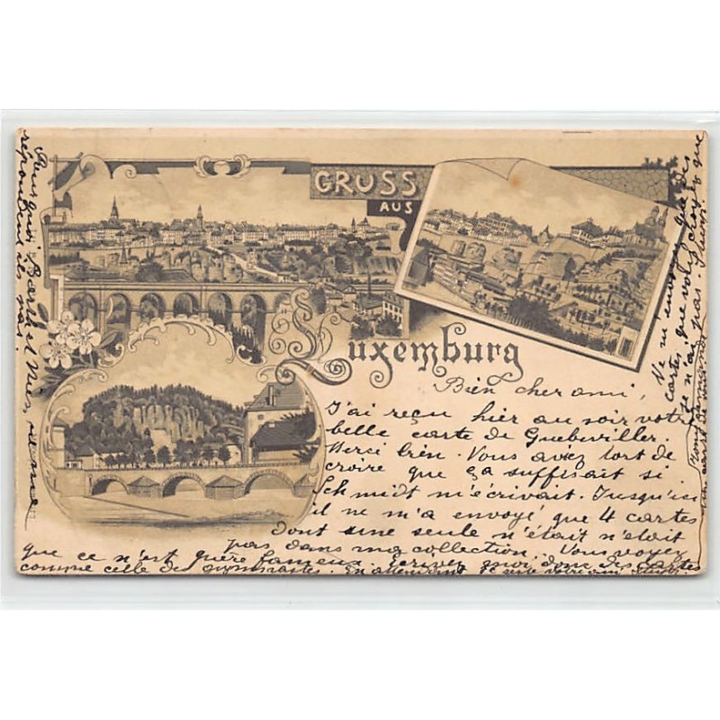 Rare collectable postcards of LUXEMBOURG. Vintage Postcards of LUXEMBOURG