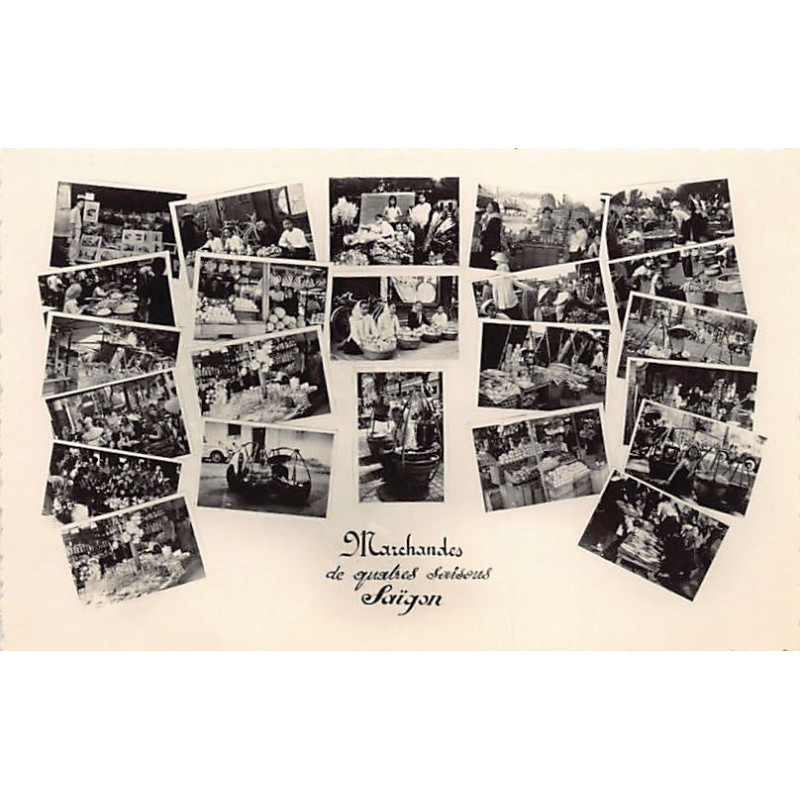 Rare collectable postcards of Vietnam. Vintage Postcards of Vietnam