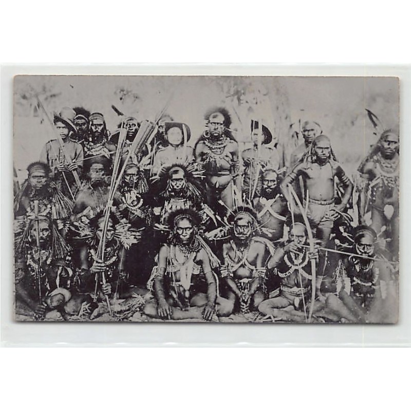 Rare collectable postcards of Papua New Guinea. Vintage Postcards of Papua New Guinea