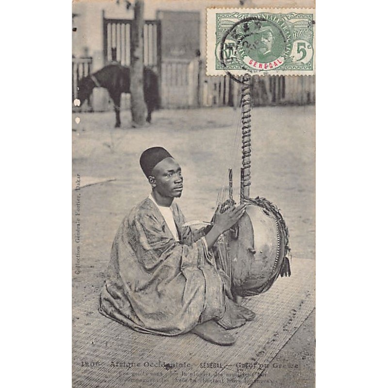 Rare collectable postcards of Senegal. Vintage Postcards of Senegal