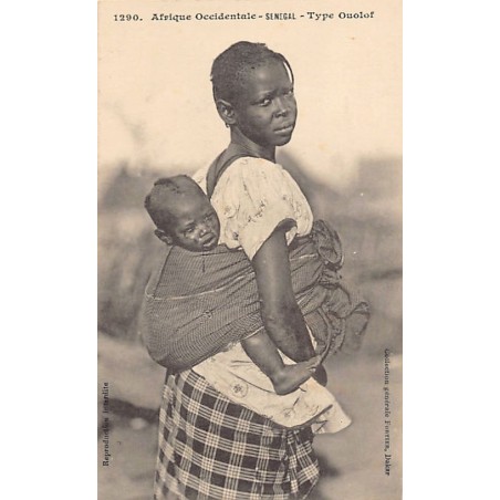 Rare collectable postcards of Senegal. Vintage Postcards of Senegal