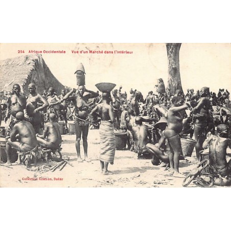 Rare collectable postcards of Senegal. Vintage Postcards of Senegal