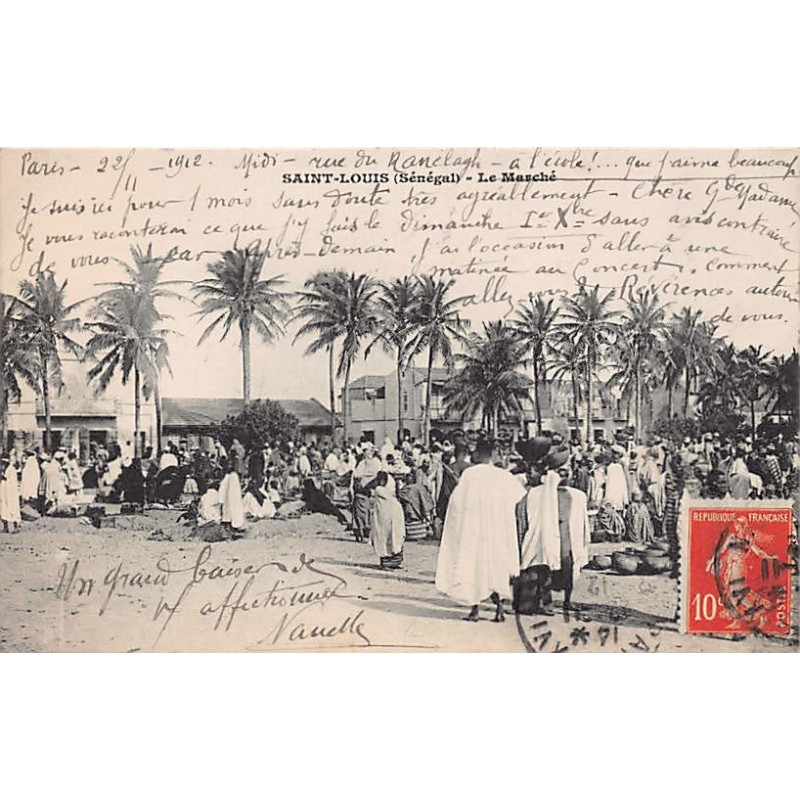 Rare collectable postcards of Senegal. Vintage Postcards of Senegal