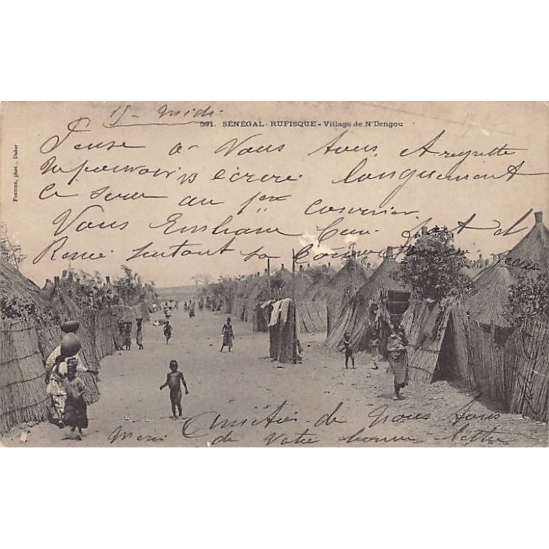 Rare collectable postcards of Senegal. Vintage Postcards of Senegal
