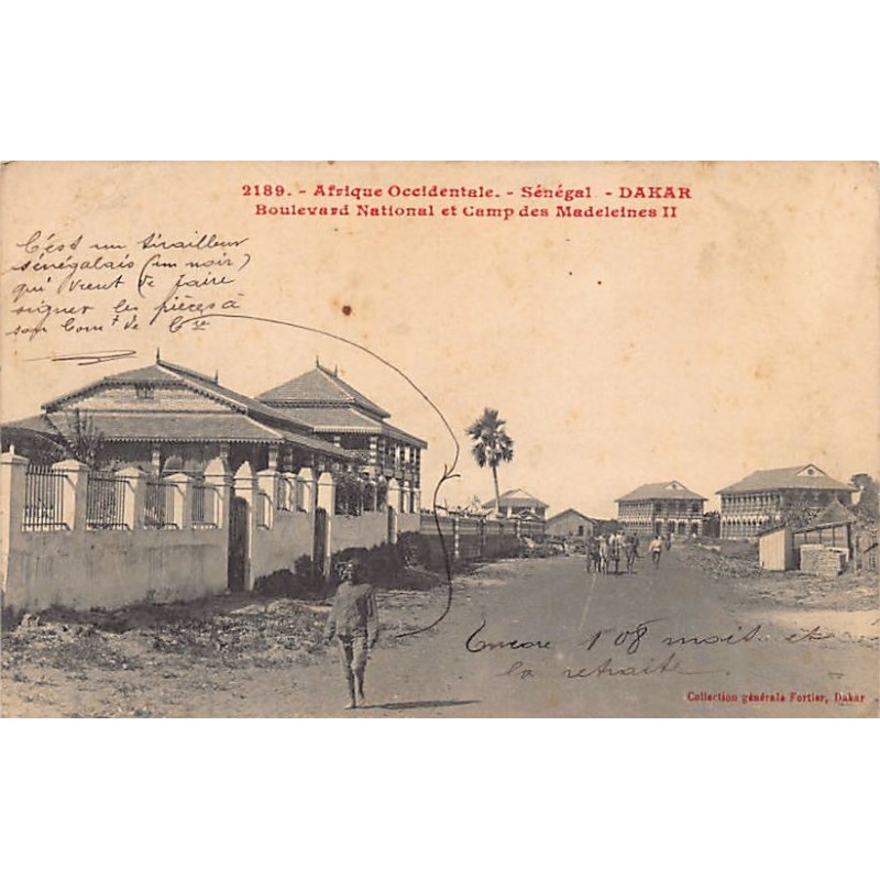 Rare collectable postcards of Senegal. Vintage Postcards of Senegal
