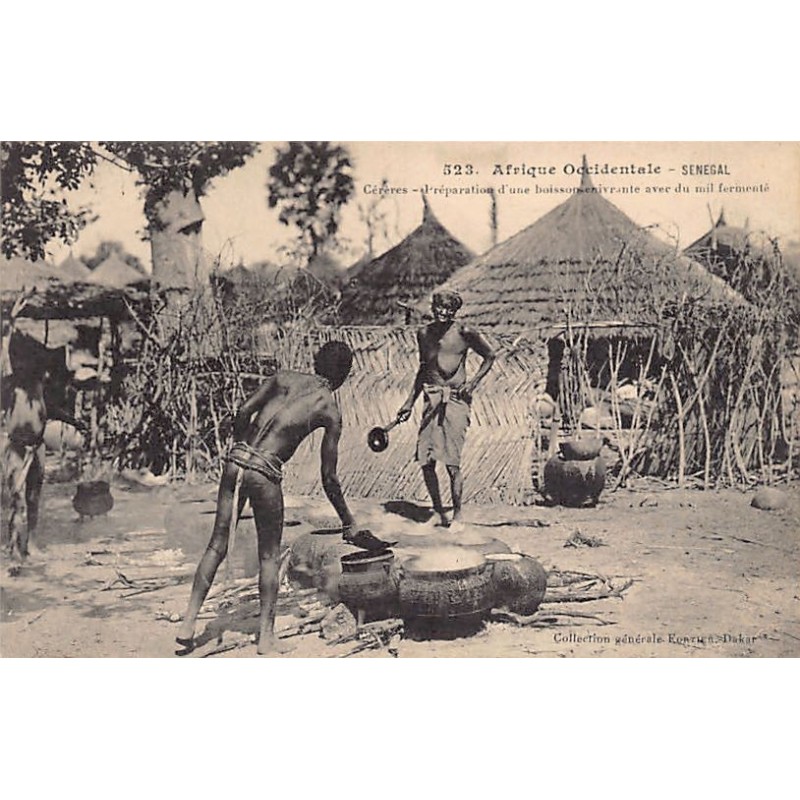 Rare collectable postcards of Senegal. Vintage Postcards of Senegal