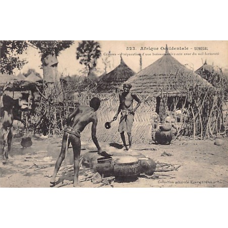 Rare collectable postcards of Senegal. Vintage Postcards of Senegal