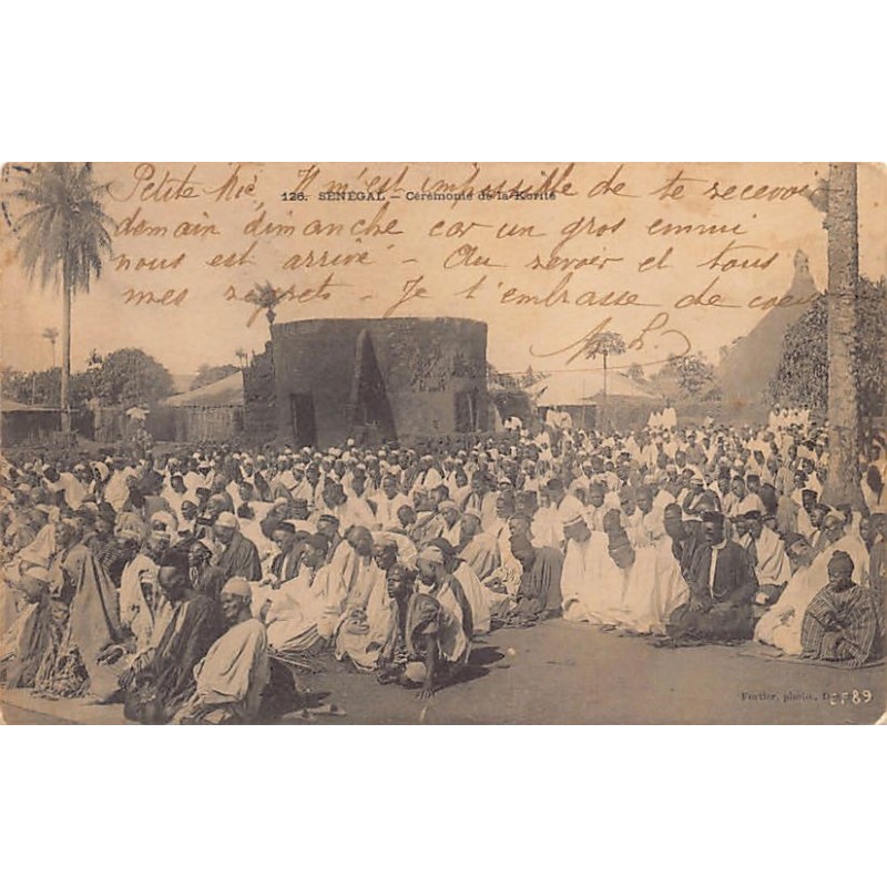 Rare collectable postcards of Senegal. Vintage Postcards of Senegal