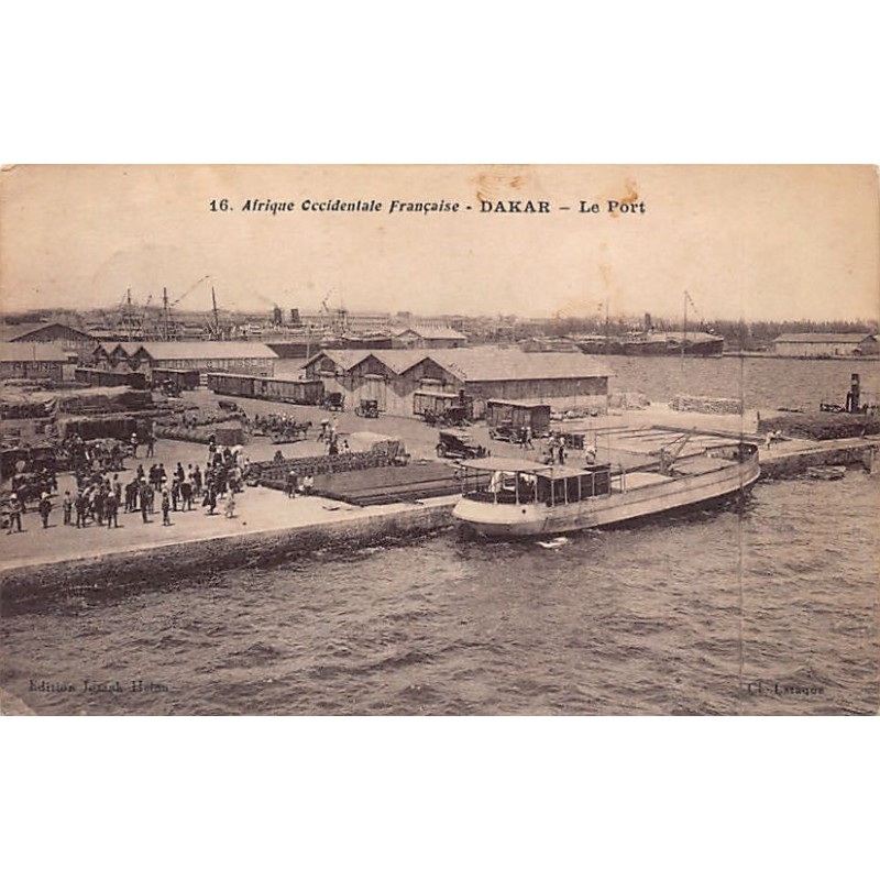 Rare collectable postcards of Senegal. Vintage Postcards of Senegal