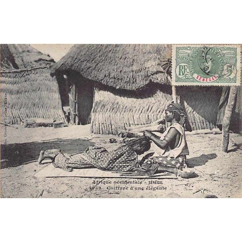 Rare collectable postcards of Senegal. Vintage Postcards of Senegal