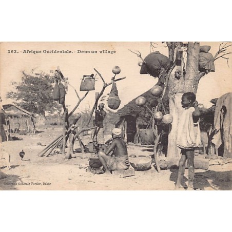 Rare collectable postcards of Senegal. Vintage Postcards of Senegal