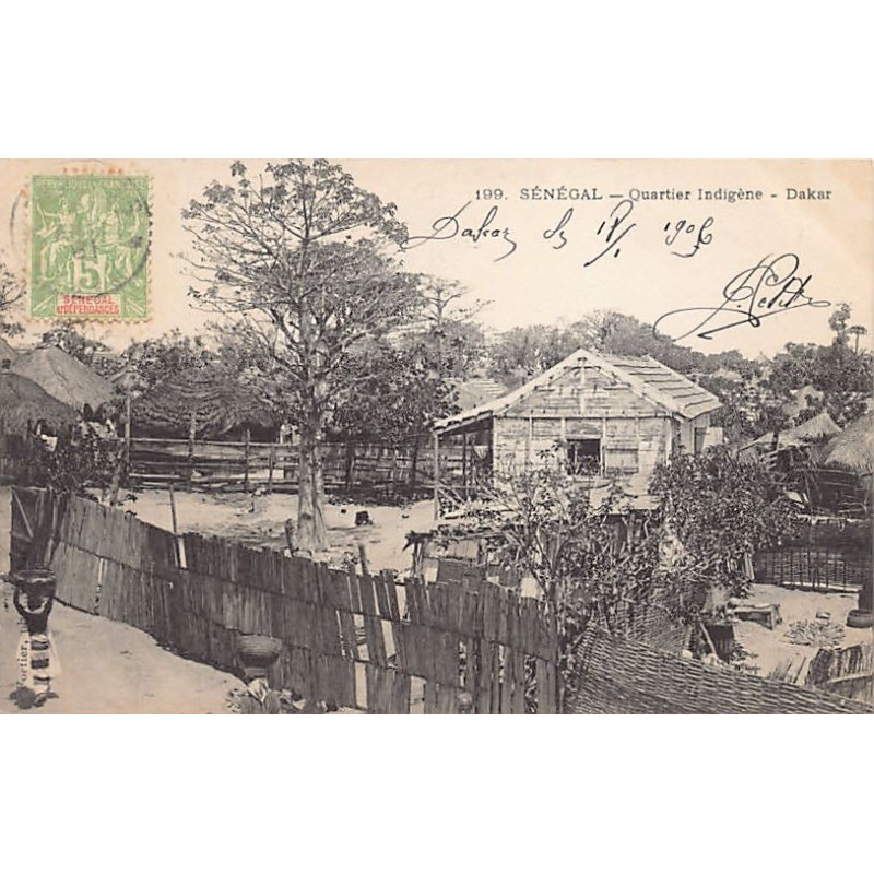 Rare collectable postcards of Senegal. Vintage Postcards of Senegal