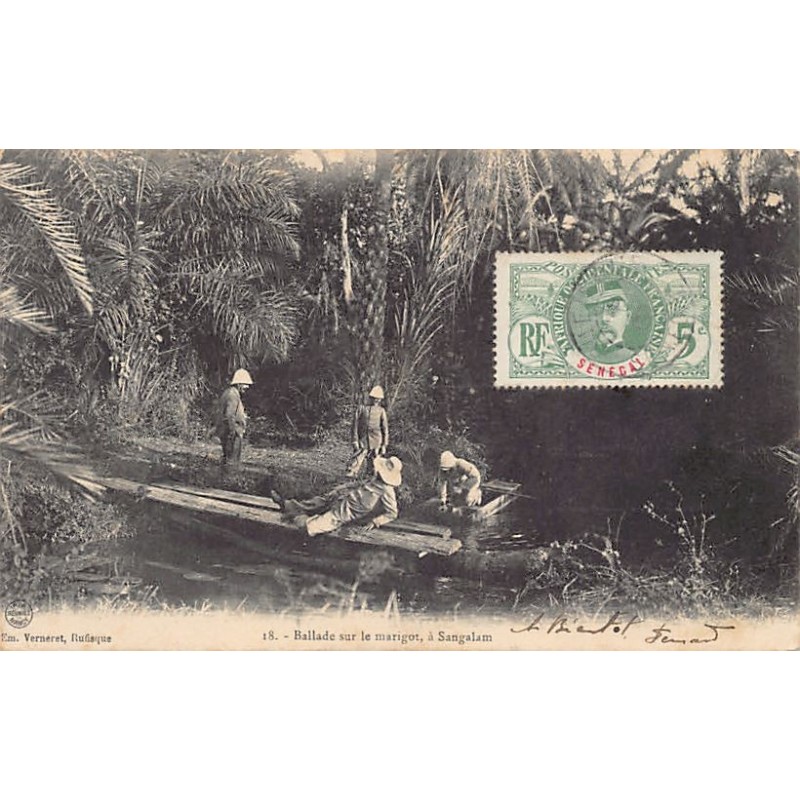 Rare collectable postcards of Senegal. Vintage Postcards of Senegal