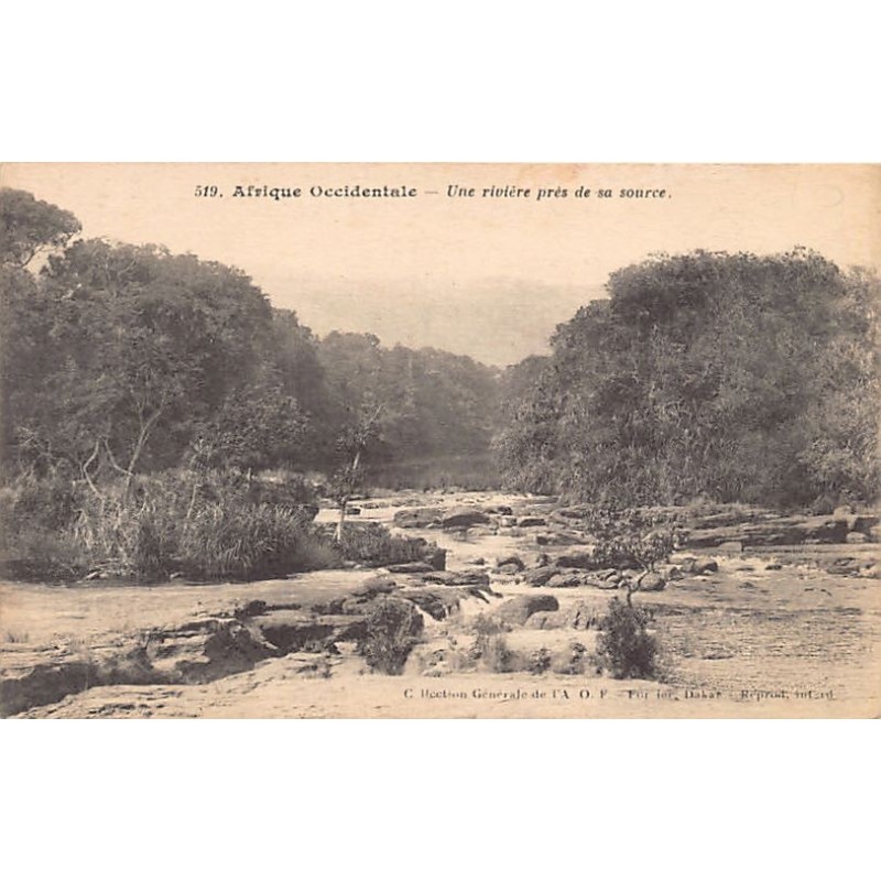Rare collectable postcards of Senegal. Vintage Postcards of Senegal