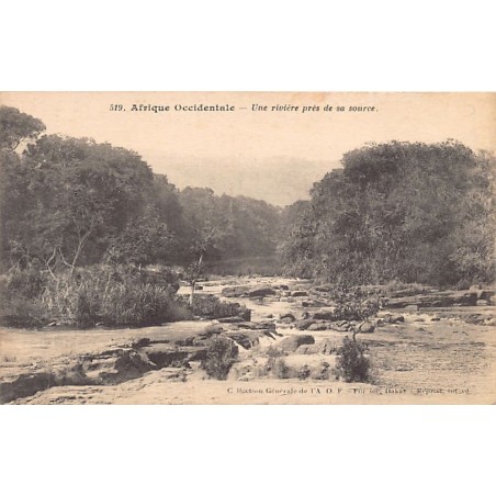 Rare collectable postcards of Senegal. Vintage Postcards of Senegal