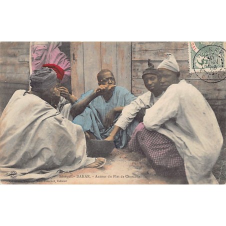 Rare collectable postcards of Senegal. Vintage Postcards of Senegal