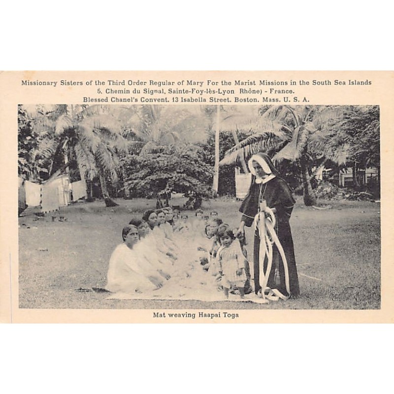 Rare collectable postcards of Tonga. Vintage Postcards of Tonga