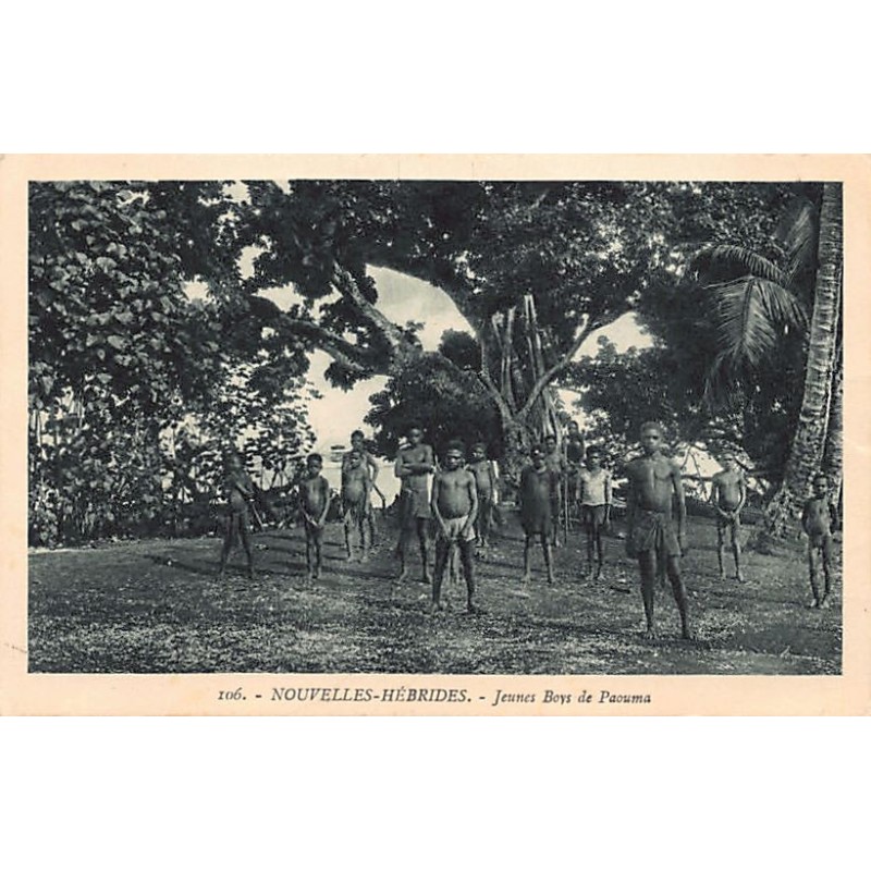 Rare collectable postcards of Vanuatu (New Hebrides). Vintage Postcards of Vanuatu (New Hebrides)