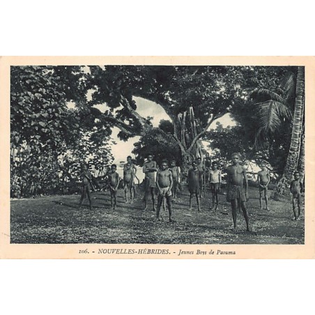 Rare collectable postcards of Vanuatu (New Hebrides). Vintage Postcards of Vanuatu (New Hebrides)