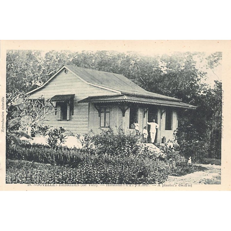 Rare collectable postcards of Vanuatu (New Hebrides). Vintage Postcards of Vanuatu (New Hebrides)