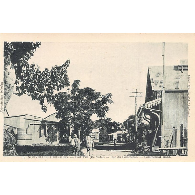 Rare collectable postcards of Vanuatu (New Hebrides). Vintage Postcards of Vanuatu (New Hebrides)