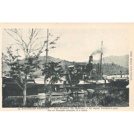 Rare collectable postcards of Vanuatu (New Hebrides). Vintage Postcards of Vanuatu (New Hebrides)