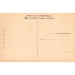 Rare collectable postcards of Vanuatu (New Hebrides). Vintage Postcards of Vanuatu (New Hebrides)