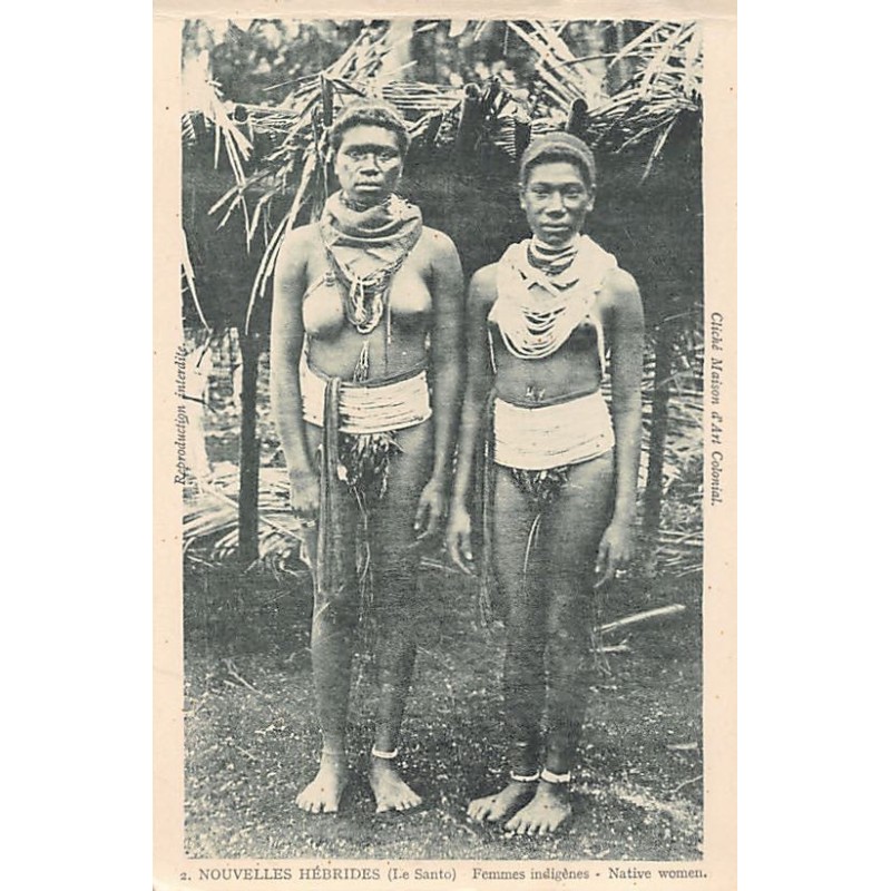 Rare collectable postcards of Vanuatu (New Hebrides). Vintage Postcards of Vanuatu (New Hebrides)