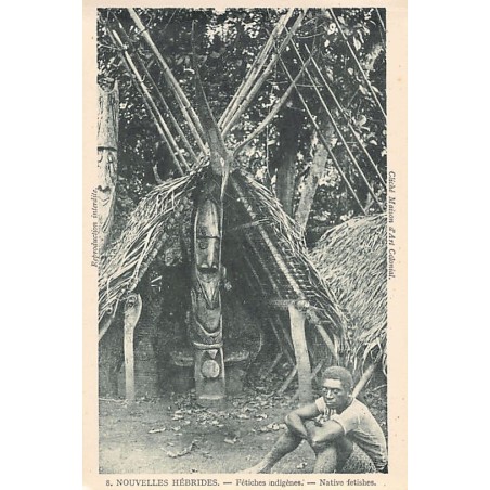 Rare collectable postcards of Vanuatu (New Hebrides). Vintage Postcards of Vanuatu (New Hebrides)