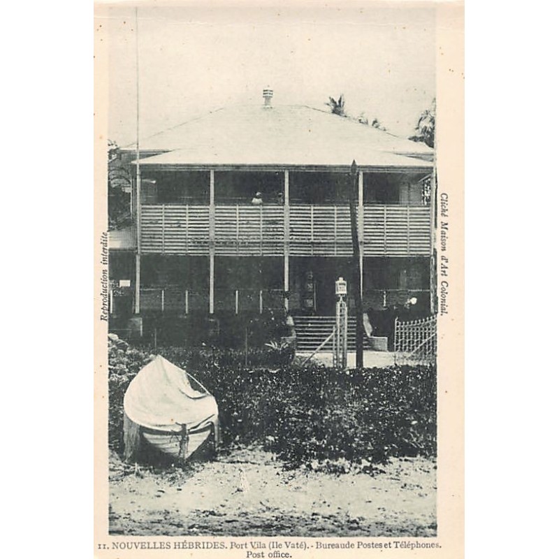 Rare collectable postcards of Vanuatu (New Hebrides). Vintage Postcards of Vanuatu (New Hebrides)