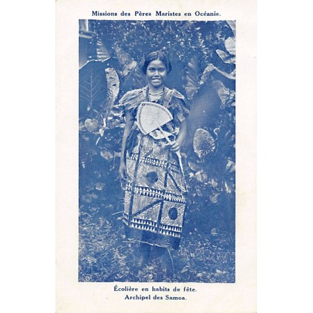 Rare collectable postcards of Samoa. Vintage Postcards of Samoa