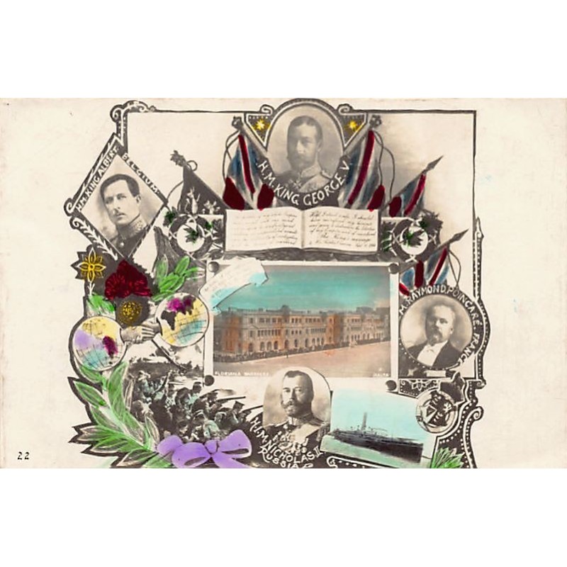 Rare collectable postcards of MALTA. Vintage Postcards of MALTA