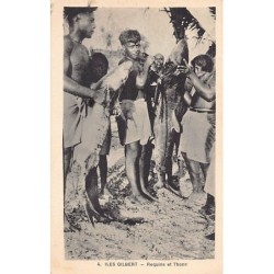 Rare collectable postcards of Kiribati (Gilbert Isl.). Vintage Postcards of Kiribati (Gilbert Isl.)
