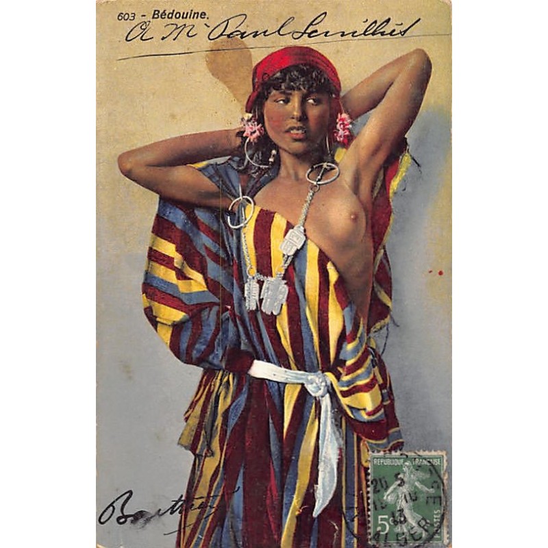 Rare collectable postcards of ETHNIC NUDE. Vintage Postcards of ETHNIC NUDE