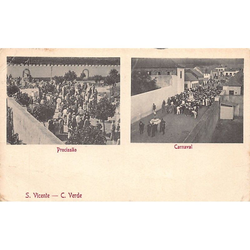 Rare collectable postcards of Cape Verde. Vintage Postcards of Cape Verde