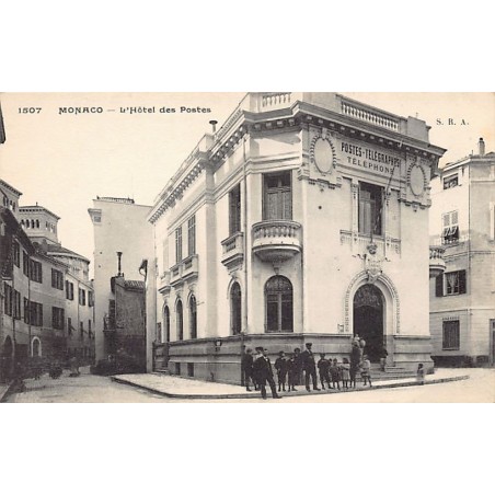 MONACO - L'Hôtel des Postes - Ed. S.R.A. 1507
