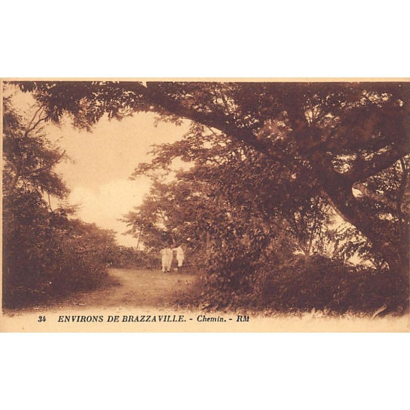 Rare collectable postcards of Congo - Brazzaville. Vintage Postcards of Congo - Brazzaville