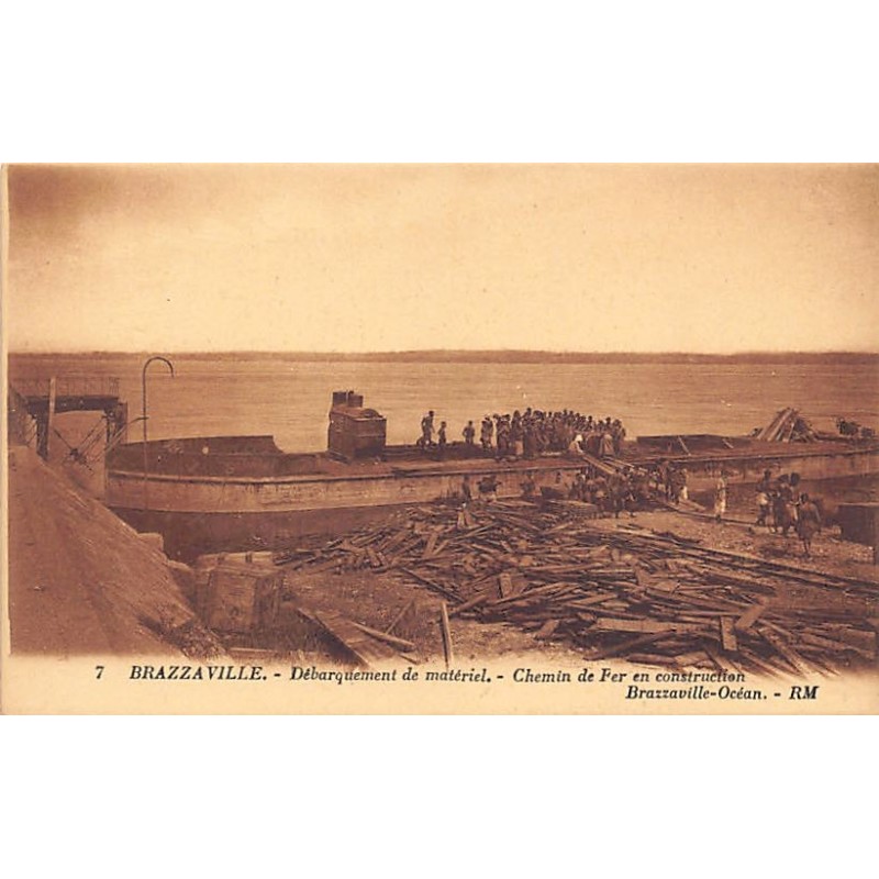 Rare collectable postcards of Congo - Brazzaville. Vintage Postcards of Congo - Brazzaville