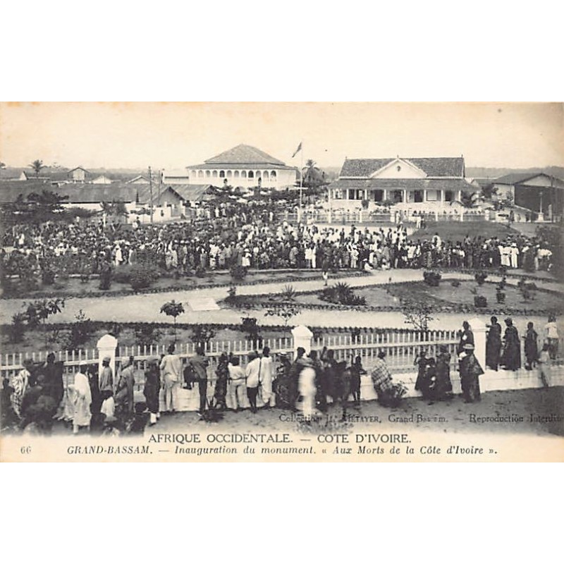 Rare collectable postcards of Ivory Coast - Côte d'Ivoire. Vintage Postcards of Ivory Coast - Côte d'Ivoire