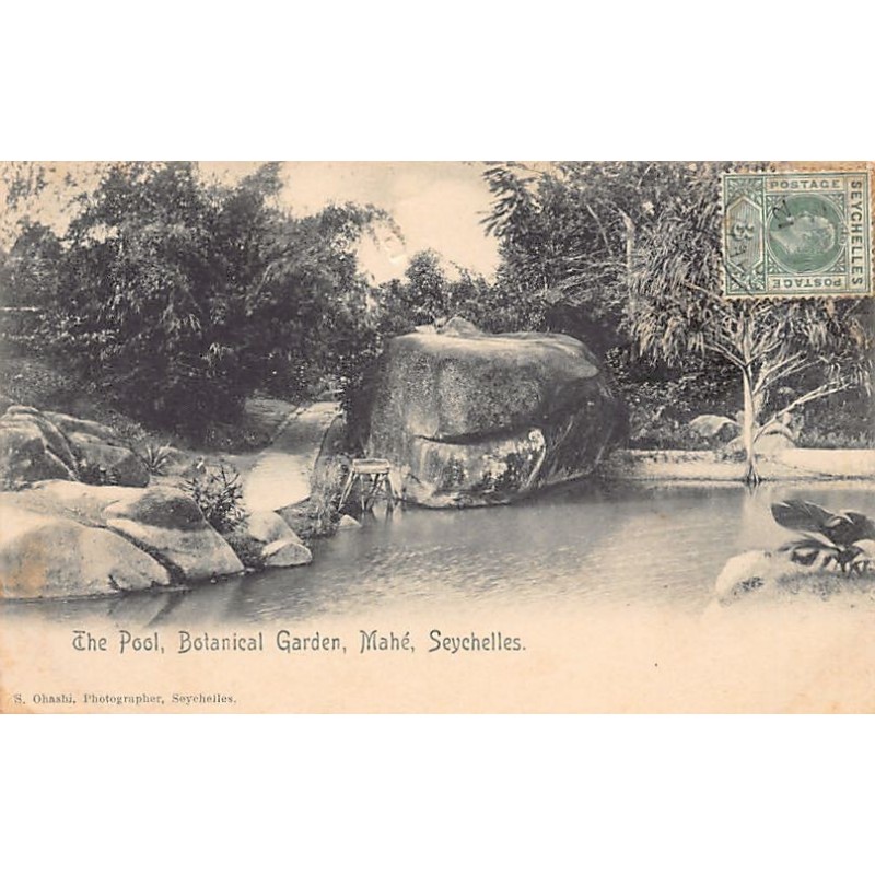 Rare collectable postcards of Seychelles. Vintage Postcards of Seychelles