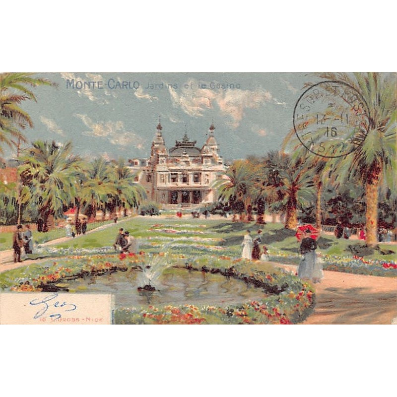 Rare collectable postcards of MONACO Monte Carlo. Vintage Postcards of MONACO Monte Carlo