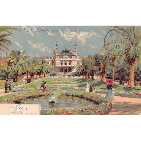 Rare collectable postcards of MONACO Monte Carlo. Vintage Postcards of MONACO Monte Carlo