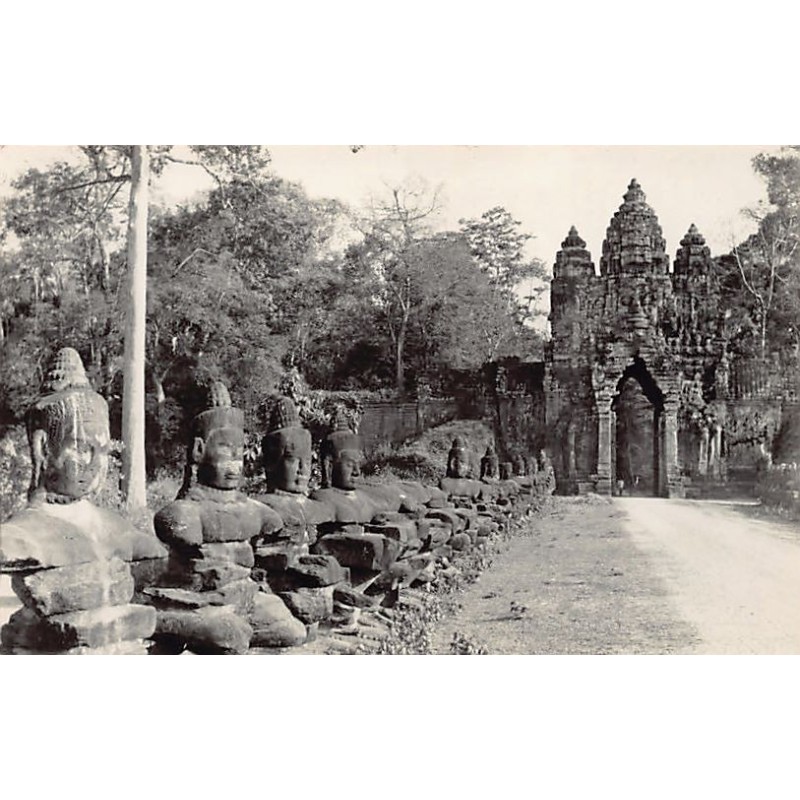 Rare collectable postcards of Cambodia. Vintage Postcards of Cambodia