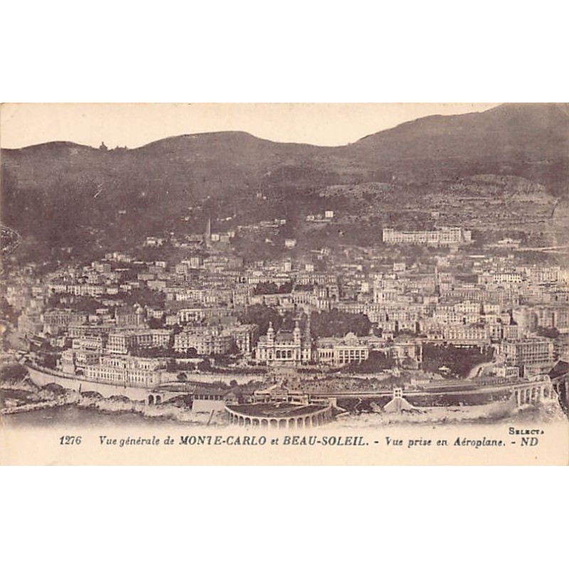 Rare collectable postcards of MONACO Monte Carlo. Vintage Postcards of MONACO Monte Carlo