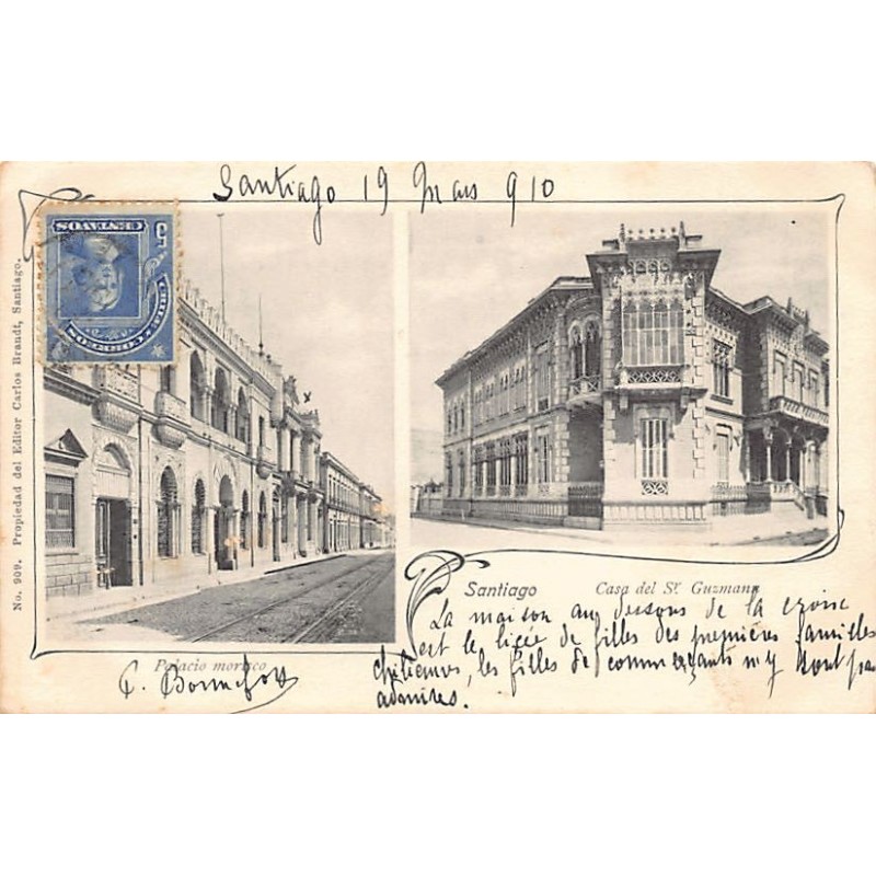 Rare collectable postcards of Chile. Vintage Postcards of Chile