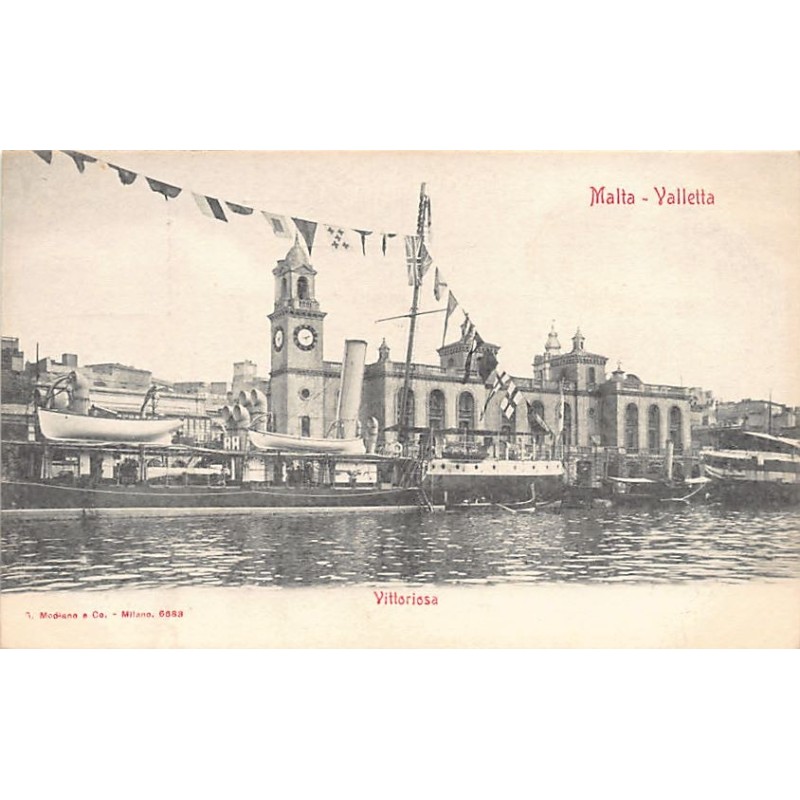 Rare collectable postcards of Malta. Vintage Postcards of Malta