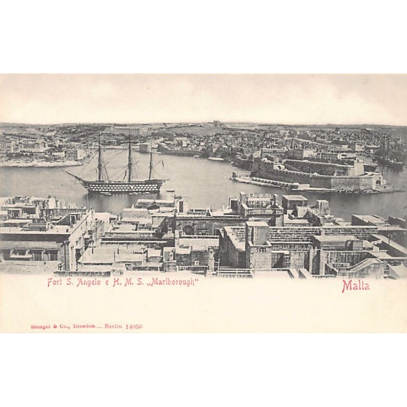 Rare collectable postcards of Malta. Vintage Postcards of Malta