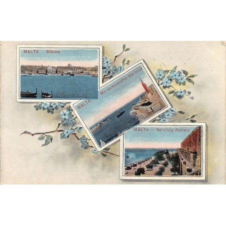 Rare collectable postcards of Malta. Vintage Postcards of Malta